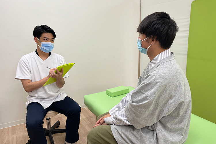 しっかりとした問診イメージ